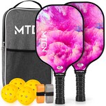Juego De Palas De Pickleball Aprobado Por Mten Usapa Con Pelotas Y Bolsa - Venta Internacional.