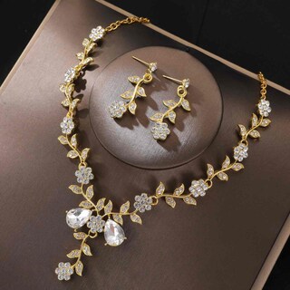 Foto 7 | Foto 7 | Set De Joyas Kamirola Con Tiaras Y Coronas Para Mujer  Color Dorado - Venta Internacional.