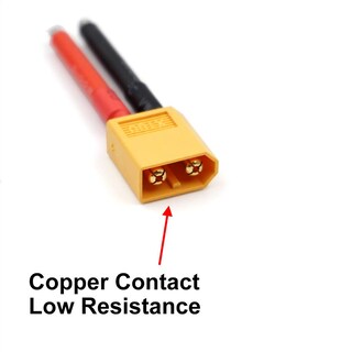 Foto 4 | Foto 4 | Conector Hembra Y Macho Xt60 Con Cable De Silicio De 12 Awg - Venta Internacional.