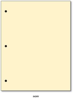 Foto 1 | Foto 1 | Papel Superfino Con 3 Orificios 8 5 X 11 100 Hojas Color Marfil - Venta Internacional.