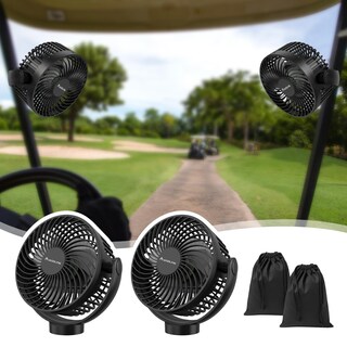 Foto 1 | Foto 1 | Paquete De 2 Ventiladores Magnéticos Para Carrito De Golf Magolfin Recargables 12000 Mah - Venta Internacional.