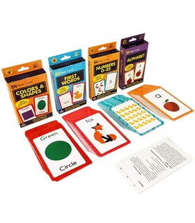 Foto 1 | Foto 1 | Cartas Didácticas Carson Dellosa Para Niños Pequeños Paquete De 4 Unidades Alfabeto A Partir De 4 Años - Venta Internacional.