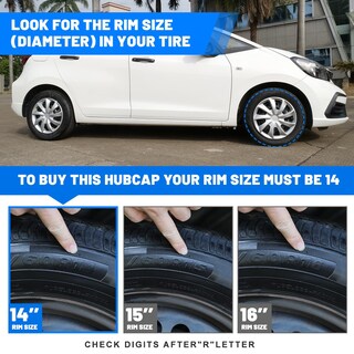 Foto 4 | Foto 4 | Hubcaps I1motor R14 Universal Para Ruedas De Hierro De 14 Pulgadas Paquete De 4 - Venta Internacional.