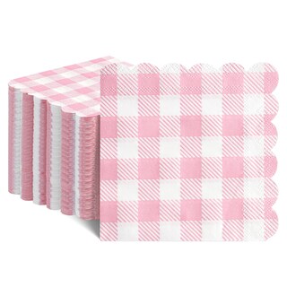 Foto 1 | Foto 1 | Servilletas Xiangqu 120 Unidades 25 X 25 Cm Color Rosa Desechables - Venta Internacional.