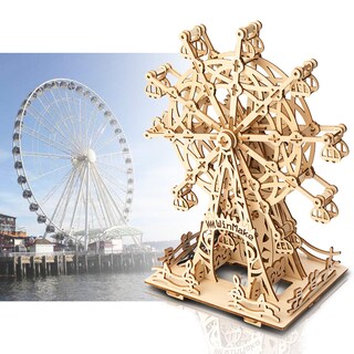 Foto 2 | Foto 2 | Kit De Maquetas Solares De Noria Con Rompecabezas De Madera 3d Para Niños - Venta Internacional.