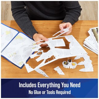 Foto 3 | Foto 3 | Kit De Maquetas De Rompecabezas 3d De 118 Piezas Harry Potter Hedwig Build - Venta Internacional.