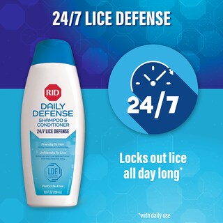 Foto 2 | Foto 2 | Champú Y Acondicionador Rid Daily Defense Lice 300 Ml - Venta Internacional.