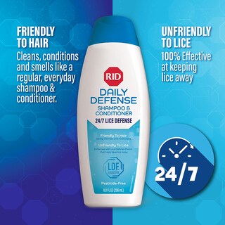 Foto 3 | Foto 3 | Champú Y Acondicionador Rid Daily Defense Lice 300 Ml - Venta Internacional.