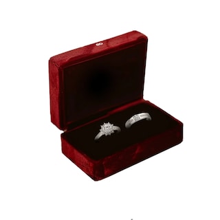 Foto 1 | Foto 1 | 2 Anillos De Pareja Ajustable Eo Safe Imports Esi-21656 Plateado