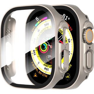 Foto 1 | Foto 1 | Funda Protectora De Pantalla Para Apple Watch Ultra/ultra 2 De 49 Mm Paquete De 2 - Venta Internacional.