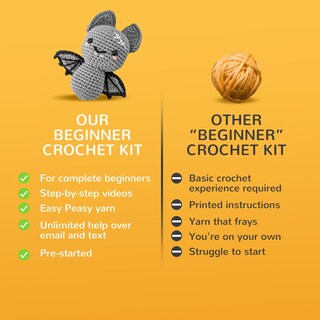 Foto 3 | Foto 3 | Kit De Ganchillo Minimalista Para Principiantes Con Lana Y Herramientas - Venta Internacional.