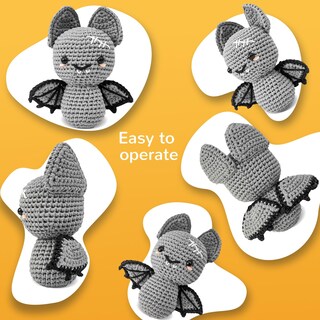 Foto 7 | Foto 7 | Kit De Ganchillo Minimalista Para Principiantes Con Lana Y Herramientas - Venta Internacional.