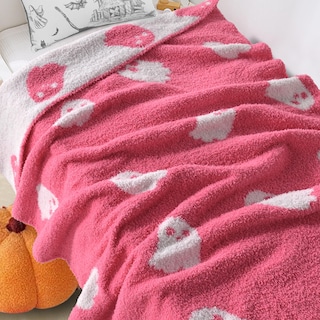 Foto 1 | Foto 1 | Manta De Bebé Jooja Soft Cozy Plush 76x102 Cm Pink Ghost - Venta Internacional.