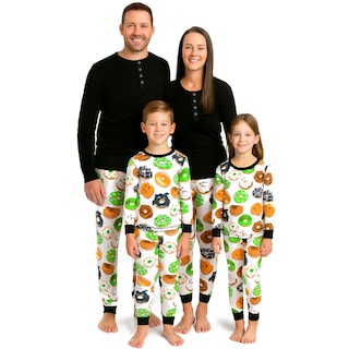 Foto 1 | Foto 1 | Pijama Honestbaby Family Matching De Algodón Orgánico Verde 3-6m - Venta Internacional.