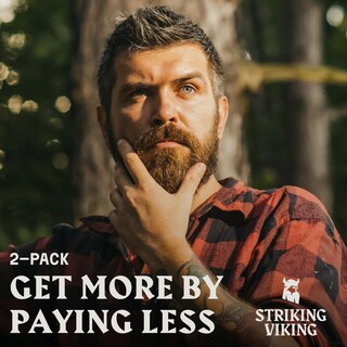 Foto 2 | Foto 2 | Aceite Acondicionador Para Barba Striking Viking Scented Para Hombre 60 Ml 2 Unidades - Venta Internacional.