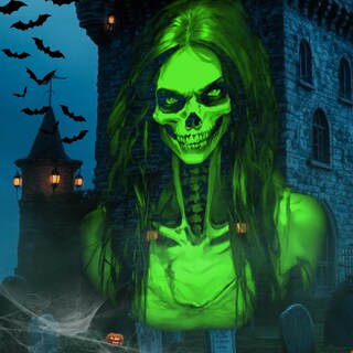 Foto 3 | Foto 3 | Proyector De Luces De Halloween Nagudenfo 12 En 1 Para Exteriores/interiores - Venta Internacional.