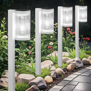 Foto 1 | Foto 1 | Luces Solares Para Caminos Eleclink Paquete De 6 Unidades Ip65 Color Blanco Frío - Venta Internacional.
