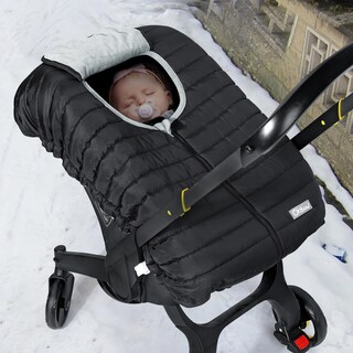 Foto 6 | Foto 6 | Fundas Para Asientos De Coche Orzbow Cocoon Baby 0-12 M Rain Snow Black - Venta Internacional.