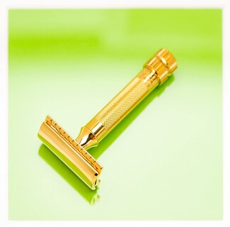 Foto 6 | Foto 6 | Maquinilla De Afeitar Merkur Classic De 2 Piezas Doble Filo Chapada En Oro - Venta Internacional.