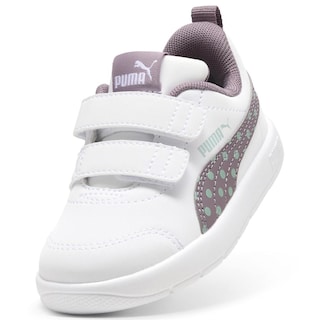 Foto 4 | Foto 4 | Tenis Puma Courtflex V3 Dotty V Inf Para Niñas Purpura