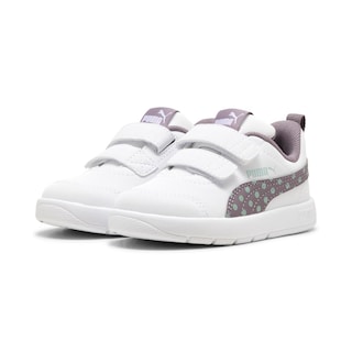 Foto 3 | Foto 3 | Tenis Puma Courtflex V3 Dotty V Inf Para Niñas Purpura