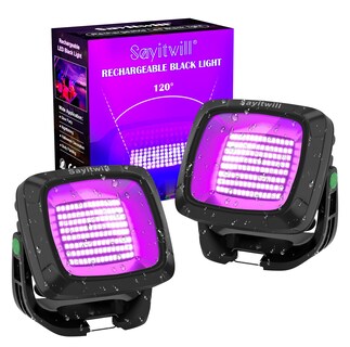 Foto 1 | Foto 1 | Batería Recargable De Luz Negra Sayitwill De 6000 Mah Paquete De 2 - Venta Internacional.