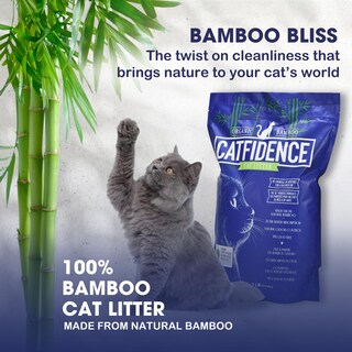 Foto 4 | Foto 4 | Arena Para Gatos Catfidence Bambú Orgánico Sin Perfume 3 2 Kg - Venta Internacional.