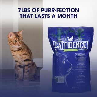 Foto 6 | Foto 6 | Arena Para Gatos Catfidence Bambú Orgánico Sin Perfume 3 2 Kg - Venta Internacional.