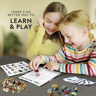 Foto 2 | Foto 2 | Juego De Bingo De Rock De National Geographic Con Más De 150 Rocas Y Minerales - Venta Internacional.