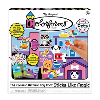Foto 2 | Foto 2 | Set De Juego Colorforms Picture Pets Con 145 Piezas Para Niños Mayores De 3 Años - Venta Internacional.