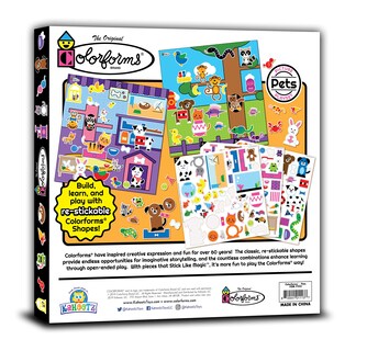 Foto 5 | Foto 5 | Set De Juego Colorforms Picture Pets Con 145 Piezas Para Niños Mayores De 3 Años - Venta Internacional.
