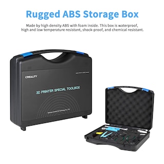 Foto 6 | Foto 6 | Kit De Herramientas Para Impresora 3d Creality De 35 Piezas Con Caja De Almacenamiento De Abs - Venta Internacional.