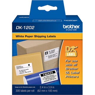 Foto 1 | Foto 1 | Etiqueta Blanca Brother Dk-1202