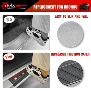 Foto 2 | Foto 2 | Protectores De Borde De Puerta Mabett Para Ford Bronco De 4 Puertas 2021-2024 - Venta Internacional.