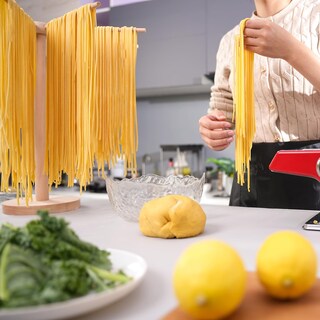 Foto 4 | Foto 4 | Estante De Secado De Pasta Tinada Wood De Gran Capacidad Para Pasta Fresca - Venta Internacional.