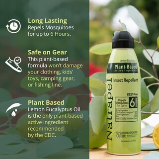 Foto 3 | Foto 3 | Repelente De Mosquitos Natrapel Lemon Eucalyptus Eco-spray 177 Ml - Venta Internacional.