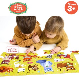 Foto 5 | Foto 5 | Floor Puzzle Banana Panda I Love Cats Para Niños Mayores De 3 Años - Venta Internacional.