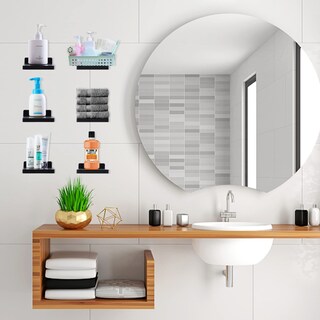 Foto 3 | Foto 3 | Estantería Flotante Niubest Pequeña Negra 6 Unidades Para Decoración De Pared - Venta Internacional.