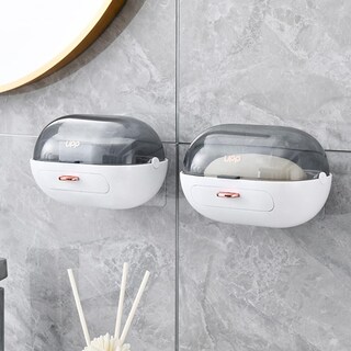 Foto 7 | Foto 7 | Soporte Para Jabonera Nicavkit Montado En La Pared Con Tapa Paquete De 2 - Venta Internacional.