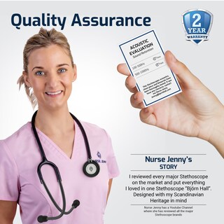 Foto 4 | Foto 4 | Estetoscopio Björn Hall Scandinavian Classic Negro Mate - Venta Internacional.