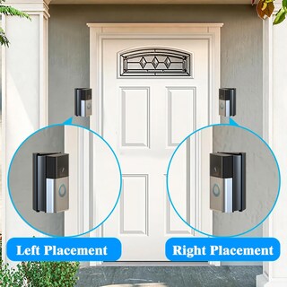 Foto 4 | Foto 4 | Soporte De Videoportero Dukoyb Con Ángulo Ajustable De 30 A 55° Color Negro - Venta Internacional.