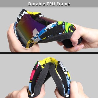 Foto 3 | Foto 3 | Gafas 4-fq Para Moto Todo Terreno Motocross A Prueba De Viento A Prueba De Polvo - Venta Internacional.