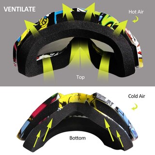 Foto 4 | Foto 4 | Gafas 4-fq Para Moto Todo Terreno Motocross A Prueba De Viento A Prueba De Polvo - Venta Internacional.