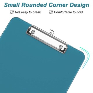 Foto 6 | Foto 6 | Juego De 6 Portapapeles Rimilak De Plástico Con Clip De Perfil Bajo - Venta Internacional.