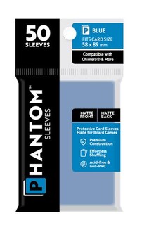 Foto 1 | Foto 1 | Fundas Para Tarjetas Phantom Blue Mate De 58 Mm X 89 Mm (50) X 10 Paquetes - Venta Internacional.