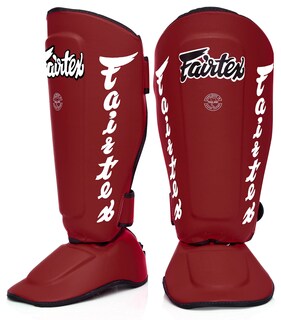 Foto 1 | Foto 1 | Espinilleras Fairtex Sp7 Muay Thai Para Hombre Mujer Y Niños Color Rojo Xl - Venta Internacional.
