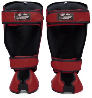 Foto 2 | Foto 2 | Espinilleras Fairtex Sp7 Muay Thai Para Hombre Mujer Y Niños Color Rojo Xl - Venta Internacional.