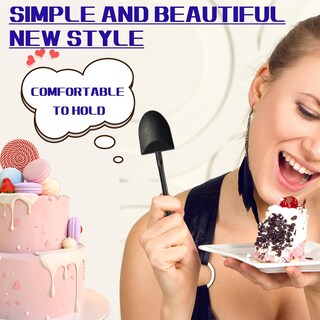Foto 6 | Foto 6 | Cucharas De Postre Desechables De Plástico Oaaxbbecco En Forma De Pala (50) - Venta Internacional.
