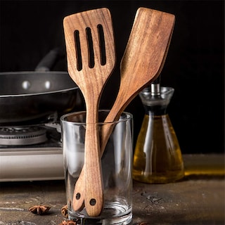 Foto 5 | Foto 5 | Juego De Utensilios De Cocina Renawe De Madera De Acacia 7 Piezas Para Cocina - Venta Internacional.