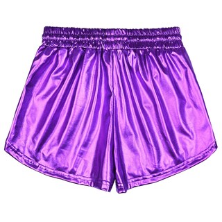 Foto 2 | Foto 2 | Pantalones Cortos Perfashion Alien Glittery Deep Purple Medium - Venta Internacional.
